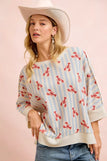 Light Blue/Red / S
