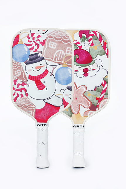ARTI Fiberglass "Christmas Edition" Pickleball Paddle Set - USA Pickleball Approved