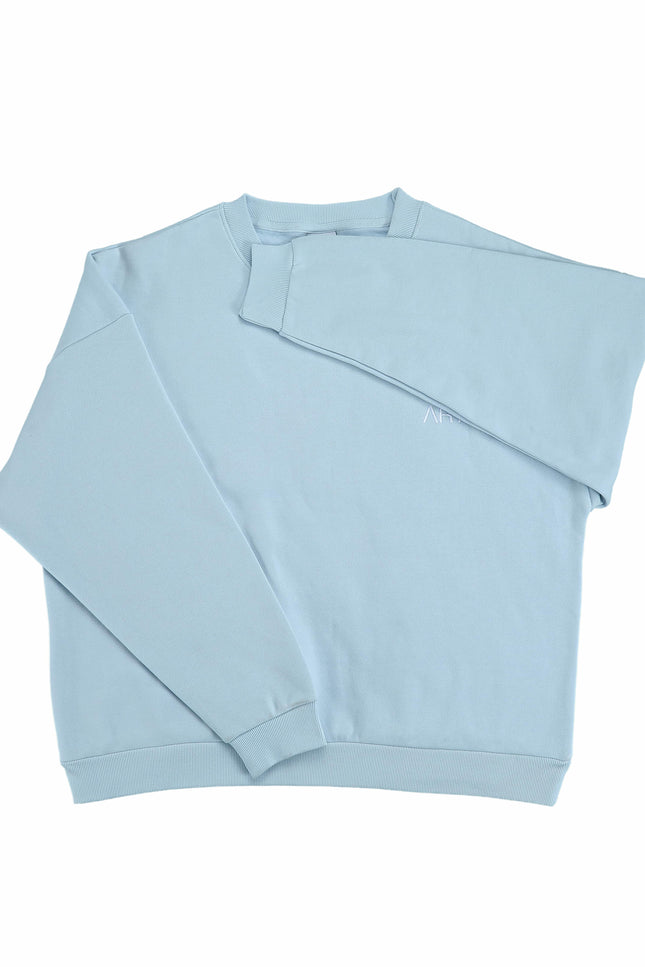 ARTI “Are We There Yet?” Crewneck — Baby Blue