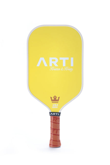 ARTI 16mm T700 Carbon Fiber Kristen & Kristy "WOW" Pickleball Paddle - USA Pickleball Approved