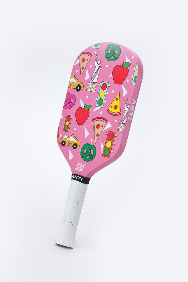 ARTI 16mm T700 Carbon Fiber "NEW YORK" Pickleball Paddle - USA Pickleball Approved