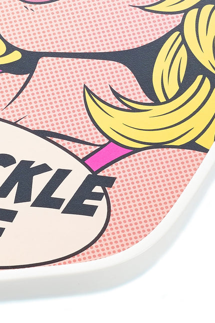 ARTI 16mm T700 Carbon Fiber Kristen & Kristy "IT'S PICKLE TIME" Pickleball Paddle - USA Pickleball Approved
