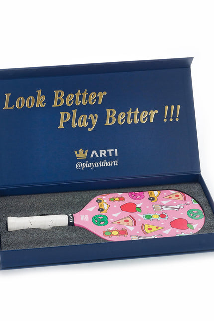 ARTI 16mm T700 Carbon Fiber "NEW YORK" Pickleball Paddle - USA Pickleball Approved