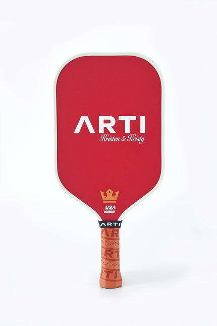 ARTI 16mm T700 Carbon Fiber Kristen & Kristy "X-MAS" Pickleball Paddle - USA Pickleball Approved
