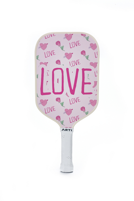 ARTI Fiberglass "Love & Kiss" Pickleball Paddle Set - USA Pickleball Approved