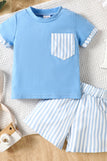 Pastel  Blue / 0-6M