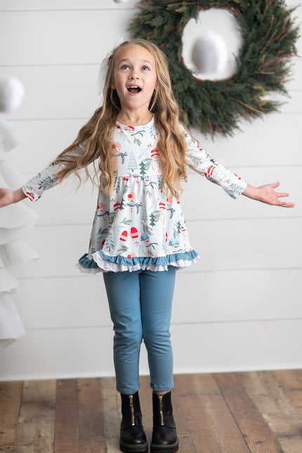 Snowman Pocket Pant Set