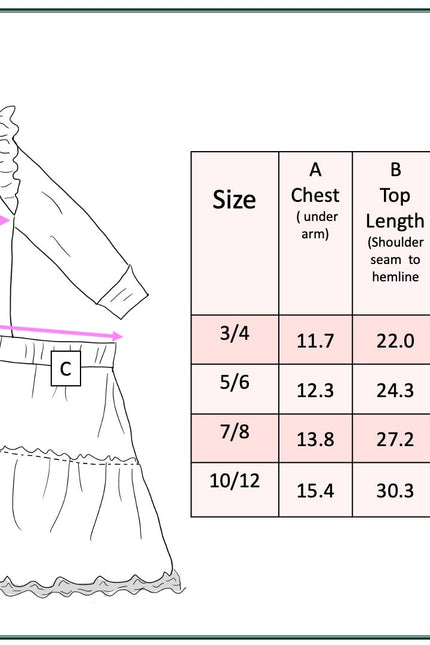 Hot Pink Bow Skirt Set