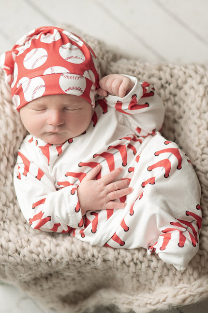 Baseball Baby Gown
