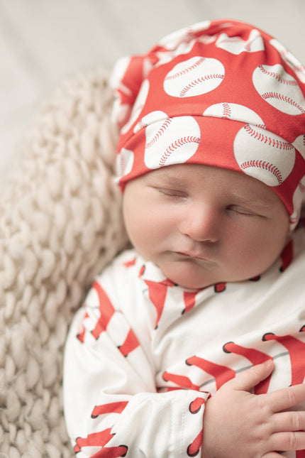Baseball Baby Gown