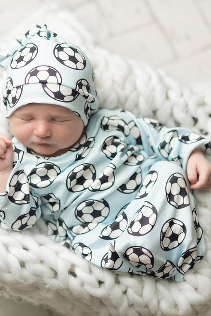 Soccer Baby Gown