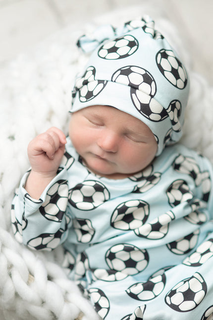 Soccer Baby Gown