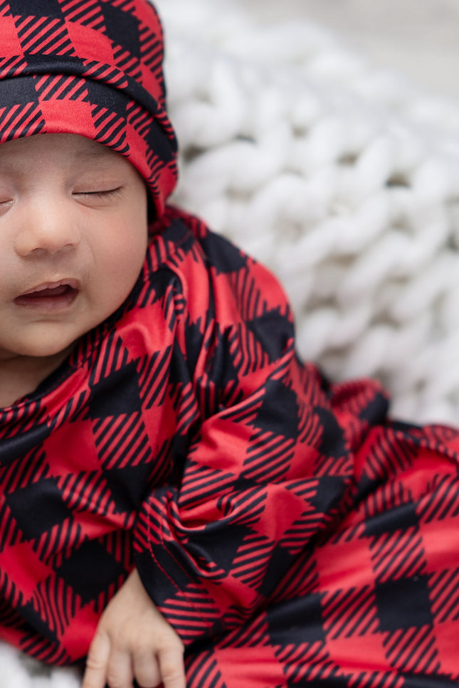 Buffalo Check Baby Gown