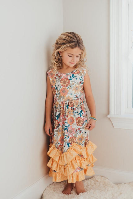 Butter 3 Ruffle Dress