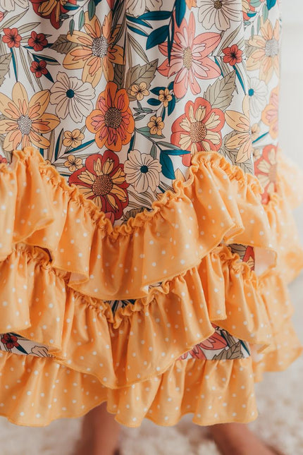 Butter 3 Ruffle Dress