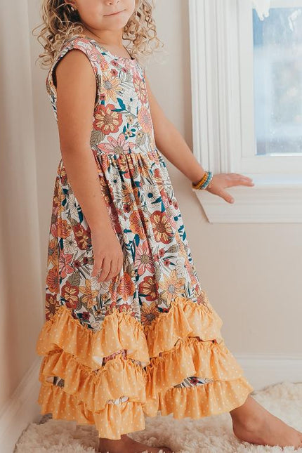 Butter 3 Ruffle Dress