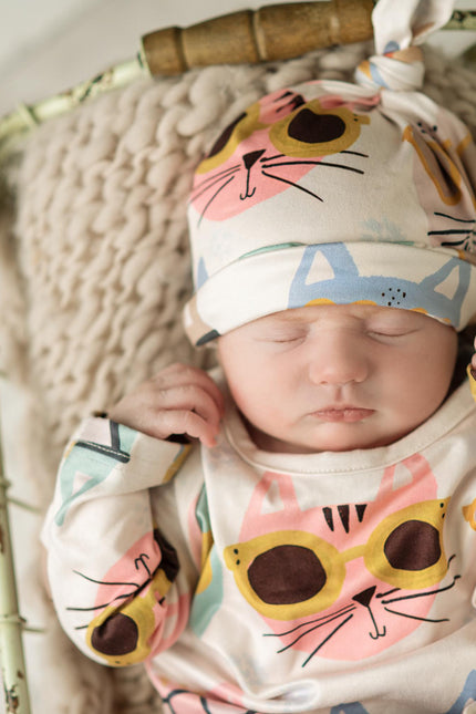 Cat Baby Gown