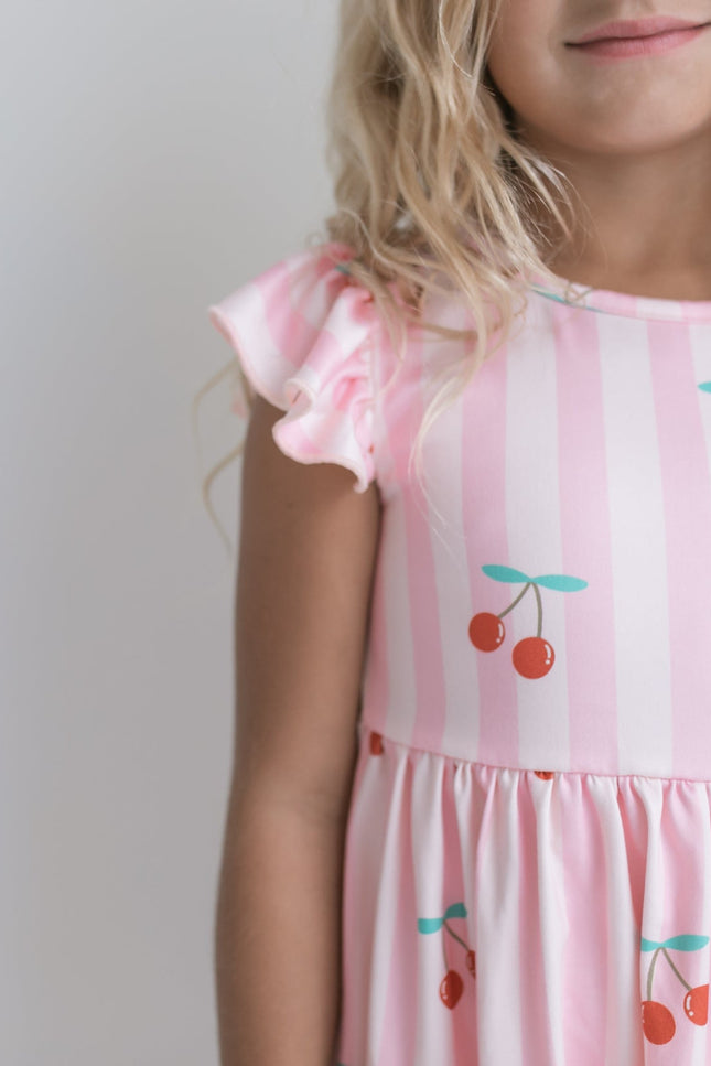 Claire Cherry Dress