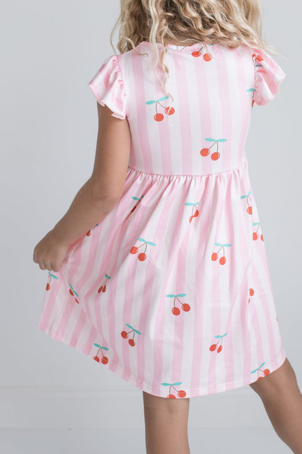 Claire Cherry Dress
