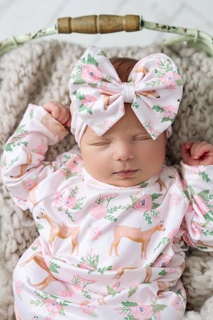 Cowgirl Baby Gown