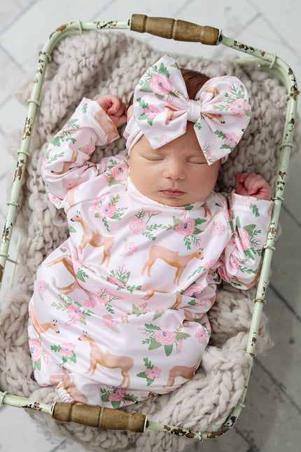 Cowgirl Baby Gown