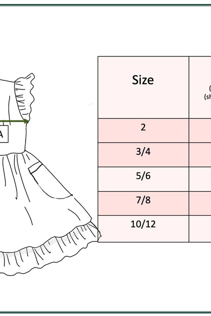 Pink Check Floral Pocket Dress