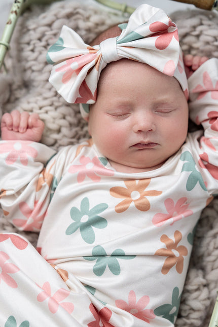 Flower Power Baby Gown