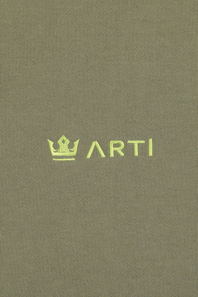 ARTI “Let’s Play” Heavyweight Crewneck – Olive Green