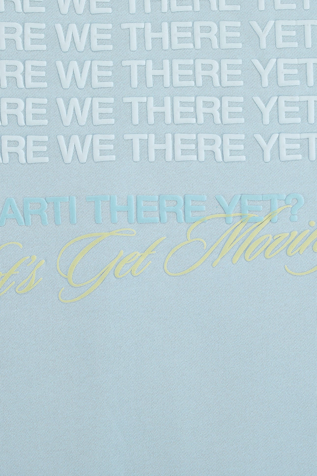 ARTI “Are We There Yet?” Crewneck — Baby Blue