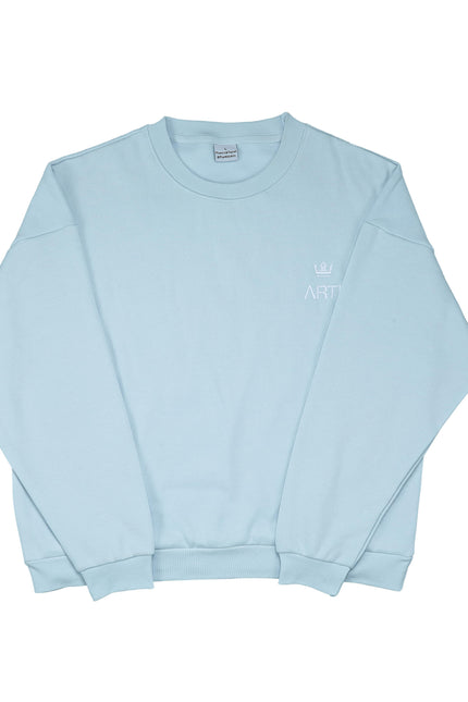 ARTI “Are We There Yet?” Crewneck — Baby Blue