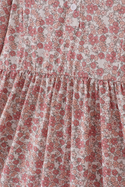 Floral print mom&me dress