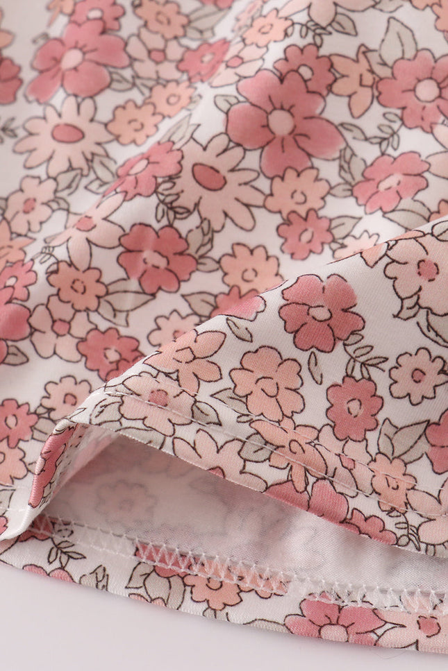 Floral print mom&me dress