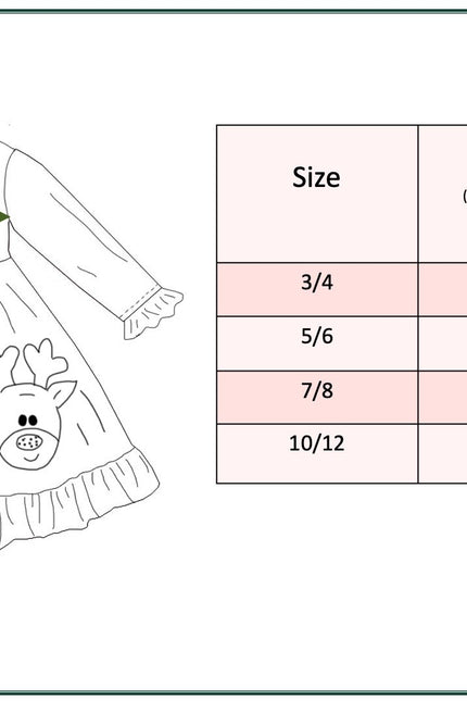 Plaid Reindeer Dress