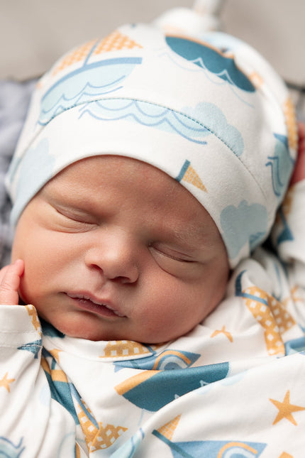 Sail Boat Baby Gown
