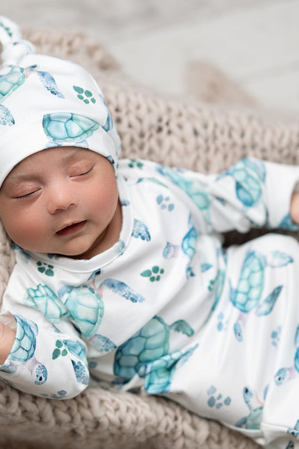 Sea Turtle Baby Gown