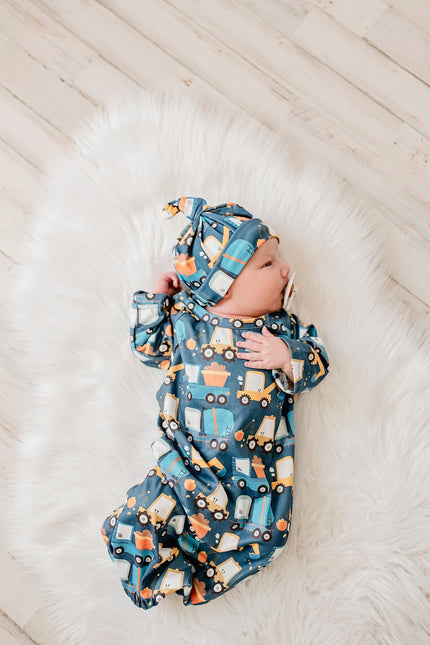 Truck Baby Gown