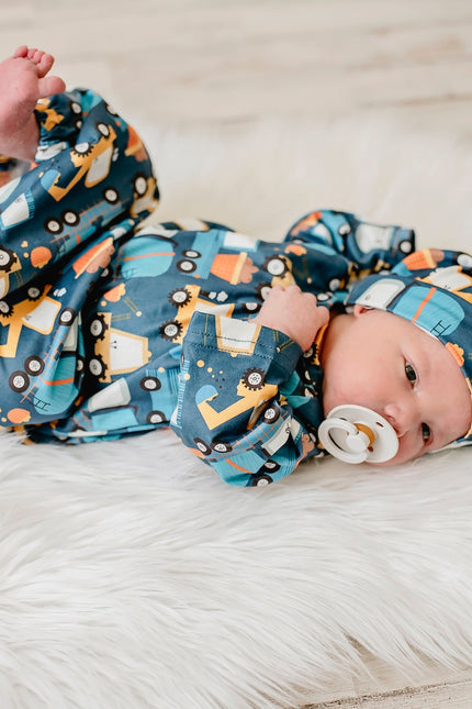 Truck Baby Gown