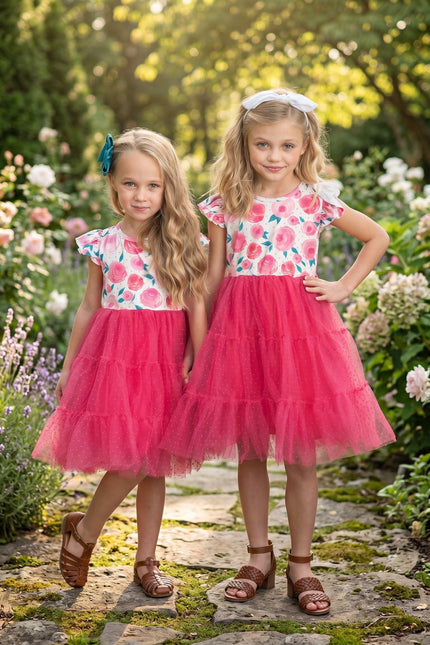 Tulle Rose Dress