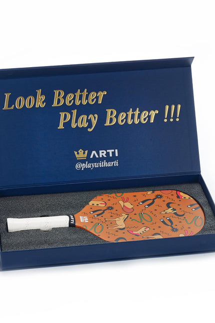 ARTI 16mm T700 Carbon Fiber "TEXAS" Pickleball Paddle - USA Pickleball Approved