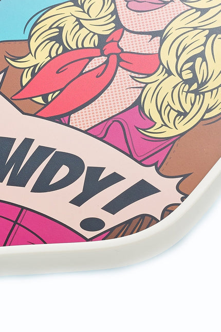 ARTI 16mm T700 Carbon Fiber Kristen & Kristy "HOWDY" Pickleball Paddle - USA Pickleball Approved