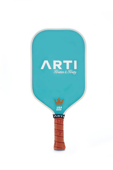 ARTI 16mm T700 Carbon Fiber Kristen & Kristy "HOWDY" Pickleball Paddle - USA Pickleball Approved