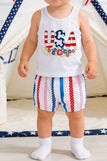 Letter Two-piece Set / 6-9M