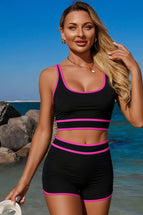 Black + Magenta