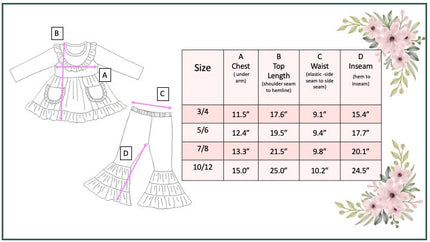 Sage Bell Bottom Set