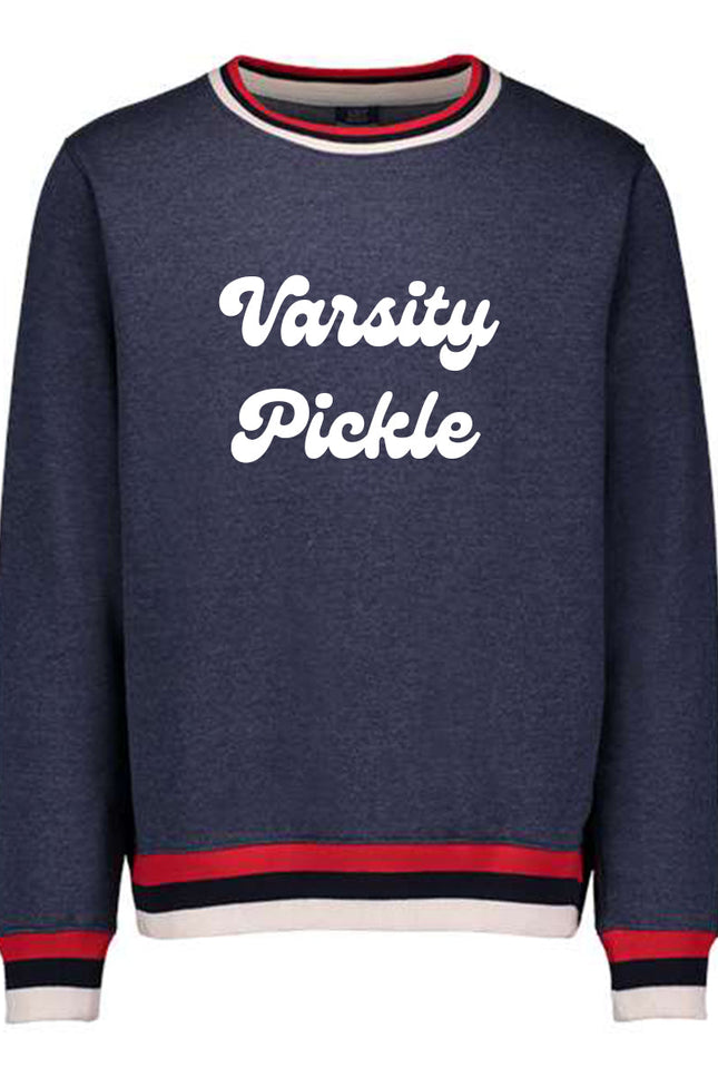 The Oversized Vintage Varsity Pickleball Sweatshirt (Unisex)